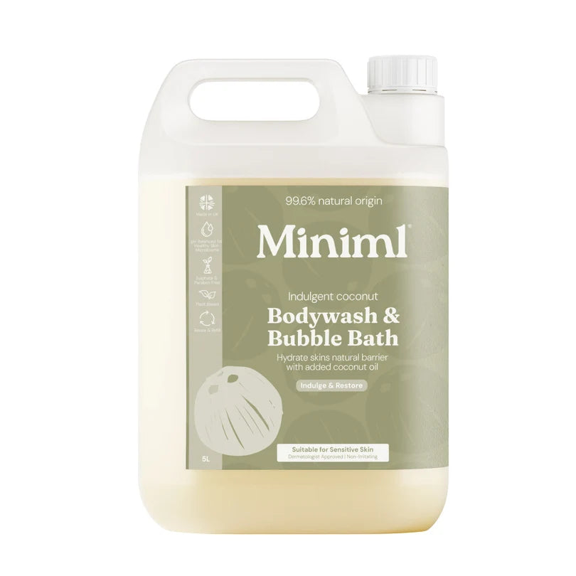 Bodywash & Bubble Bath 5L - Indulgent Coconut