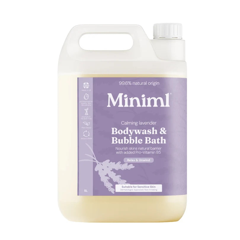 Bodywash & Bubble Bath 5L - Calming Lavender