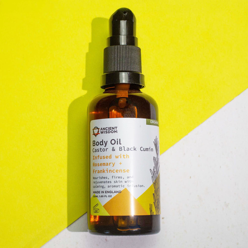 Organic Body Oil 50ml - Rosemary & Frankincense
