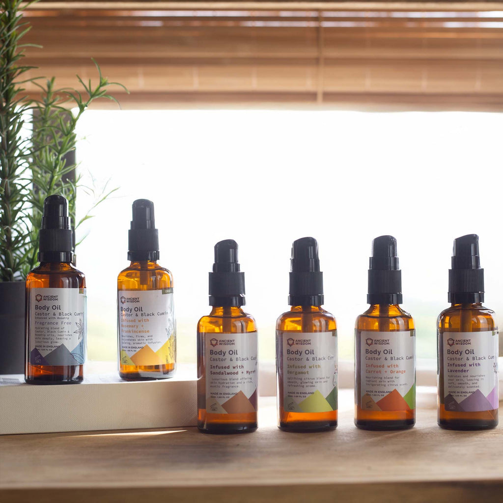 Organic Body Oil 50ml - Rosemary & Frankincense