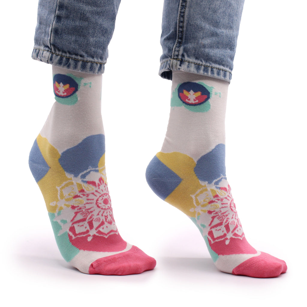 Hop Hare Bamboo Socks S/M - Meditation 
