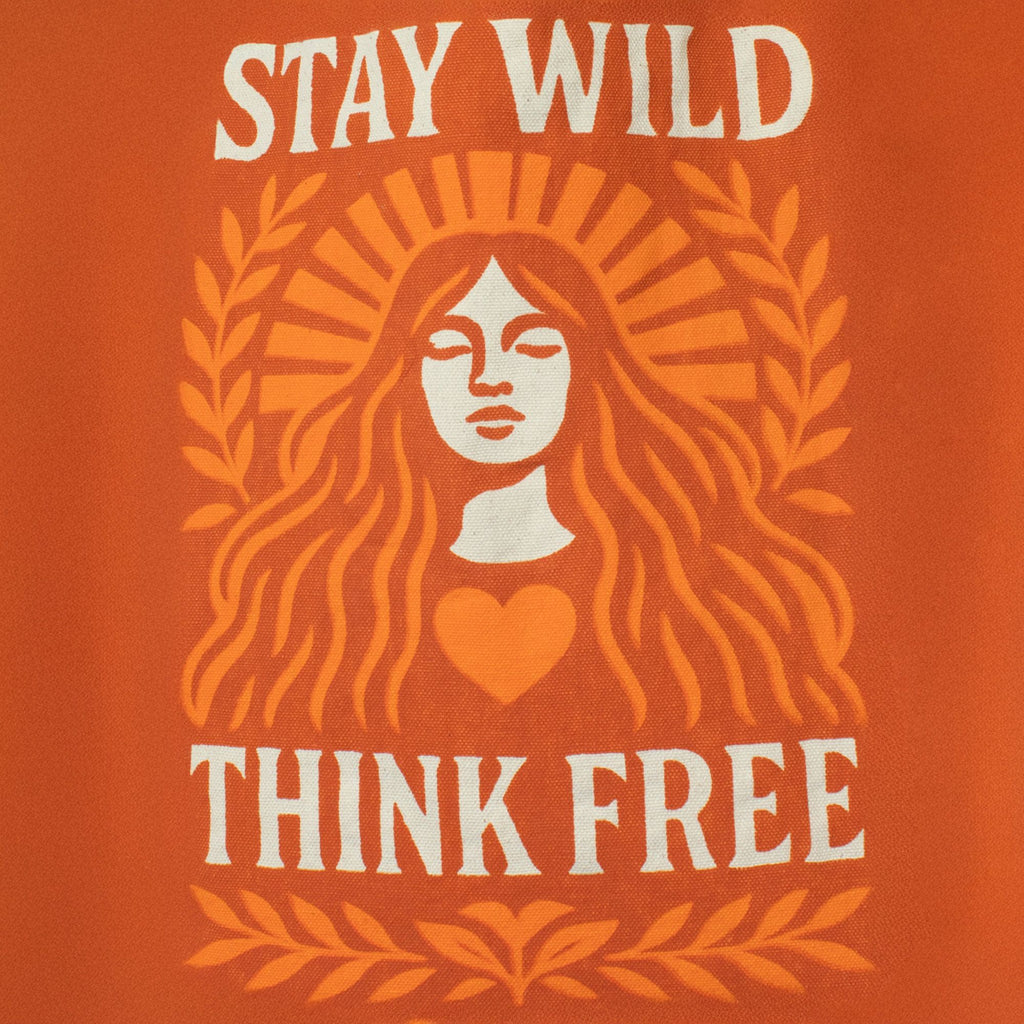Nomad Sari Iconic Toni Tote Bag - Stay Wild - Natural 10oz