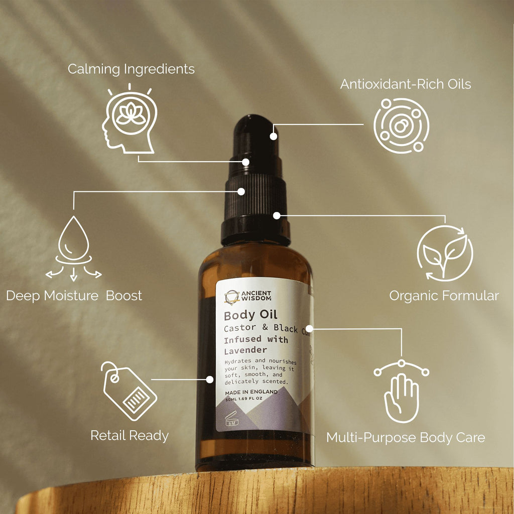 Organic Body Oil 50ml - Lavender