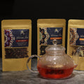 Glass Infuser Teapot - Round Pearl - 800ml