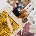 Nomad Sari Iconic Toni Tote Bag - Bee Kind - Natural 10oz