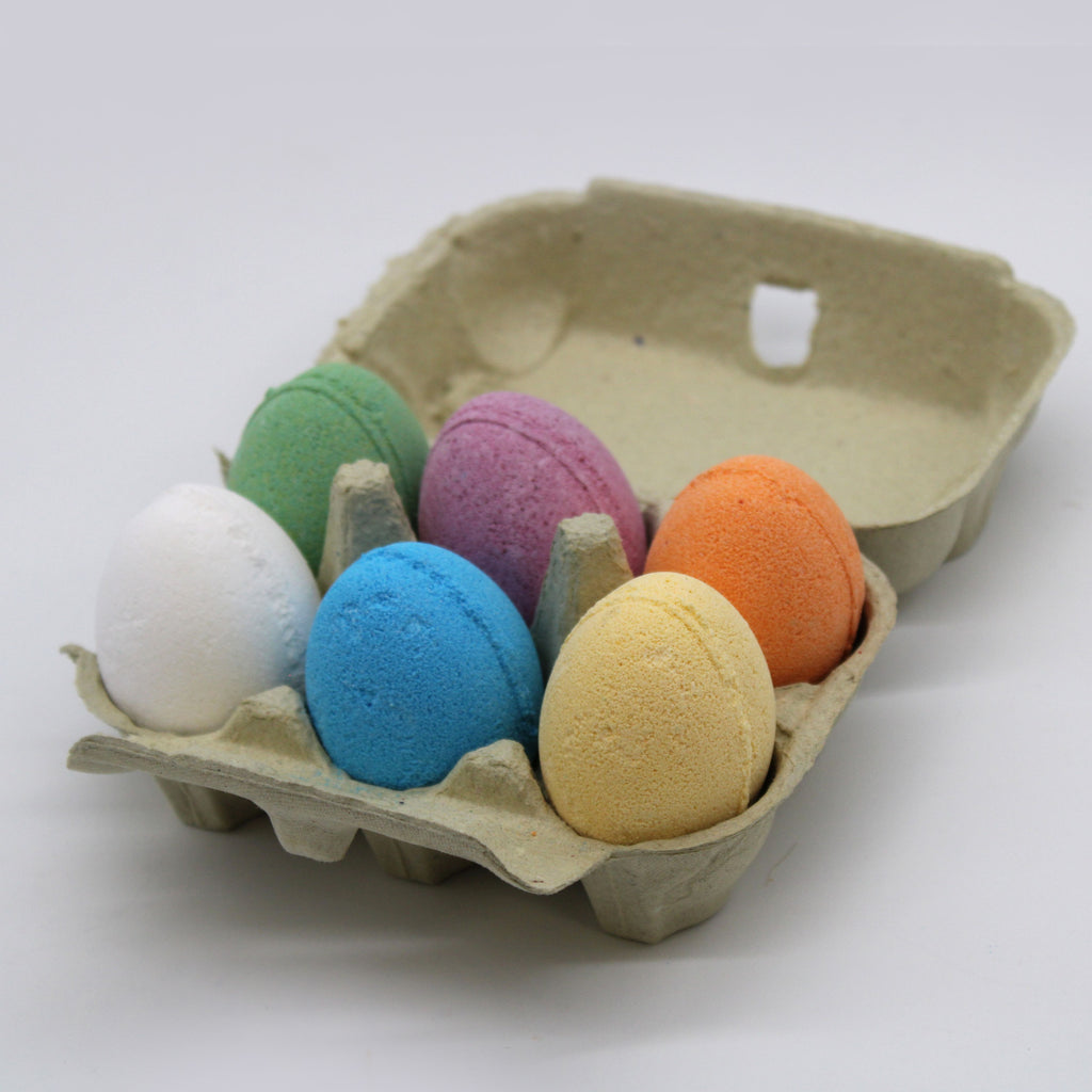 6 Bath Eggs in a Tray - Mixed Tray