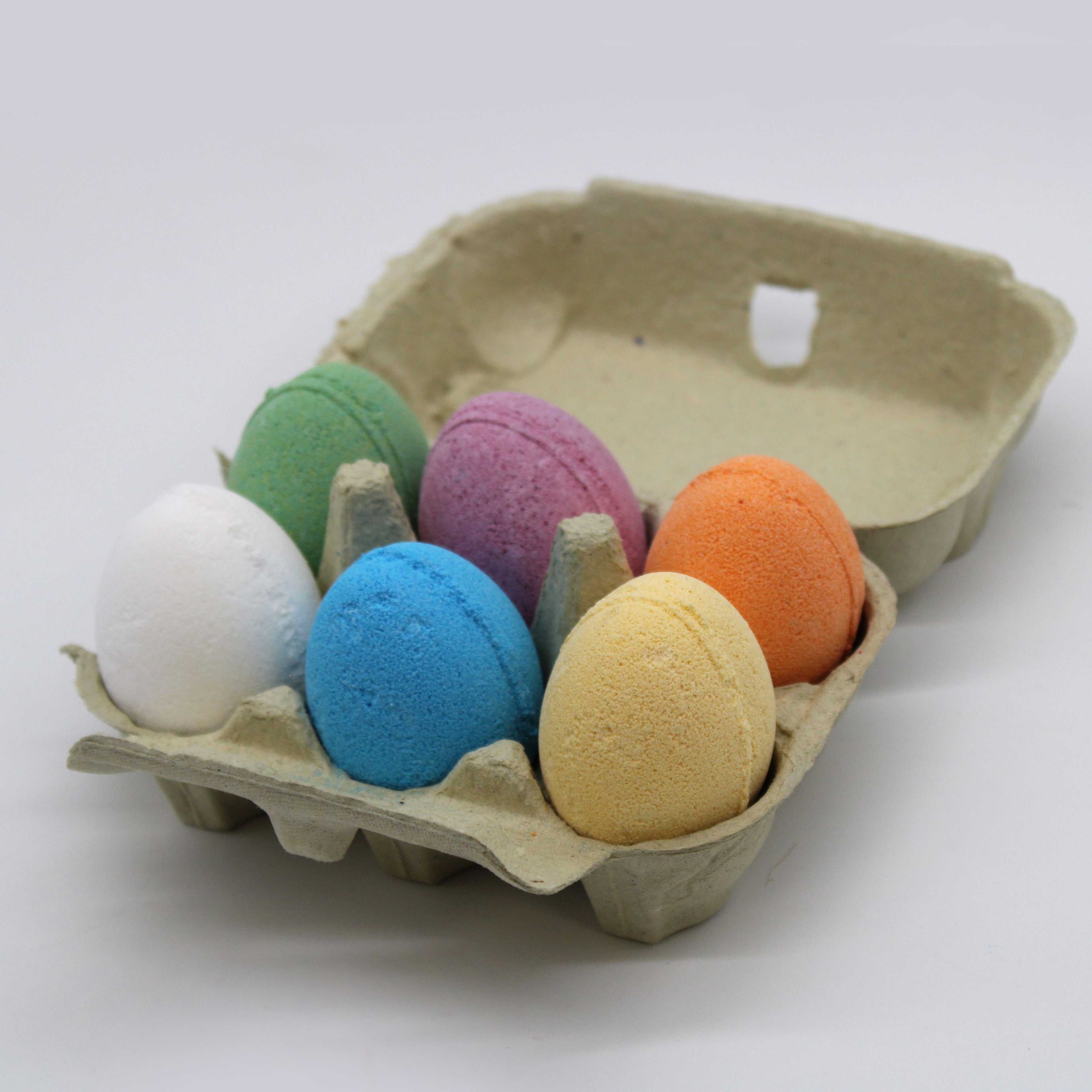 6 Bath Eggs in a Tray - Mixed Tray
