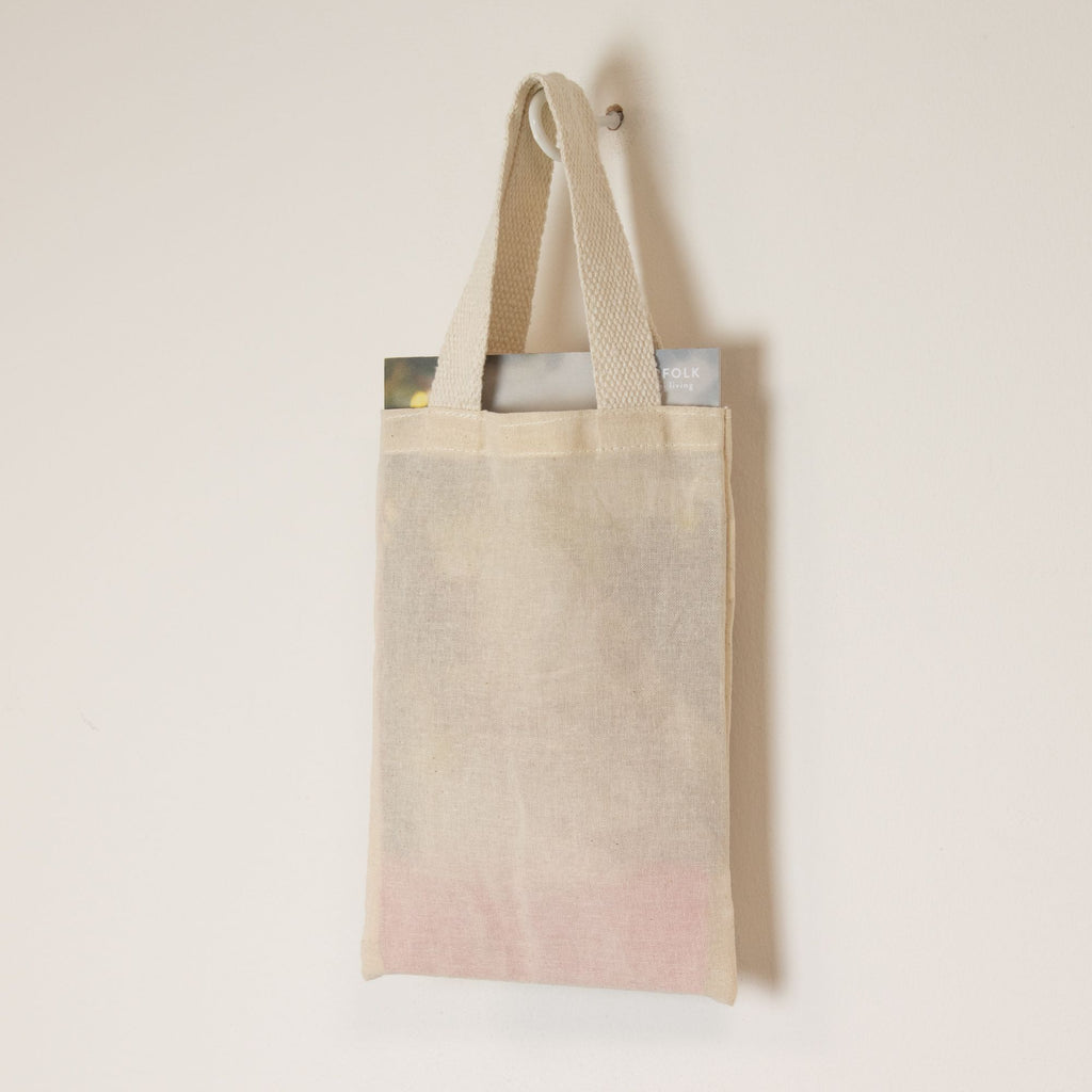 Nomad Sari Iconic Mini Gift Tote Bag - Unprinted- (25x18cm) - Natural 4oz