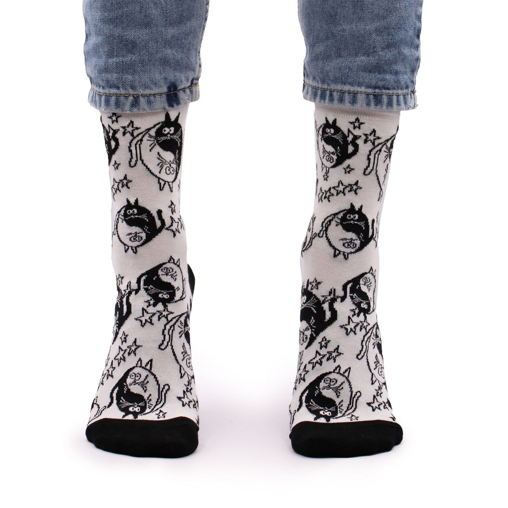 Hop Hare Bamboo Socks M/L - Ying Yang